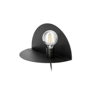 01006 NIT BLACK WALL LAMP