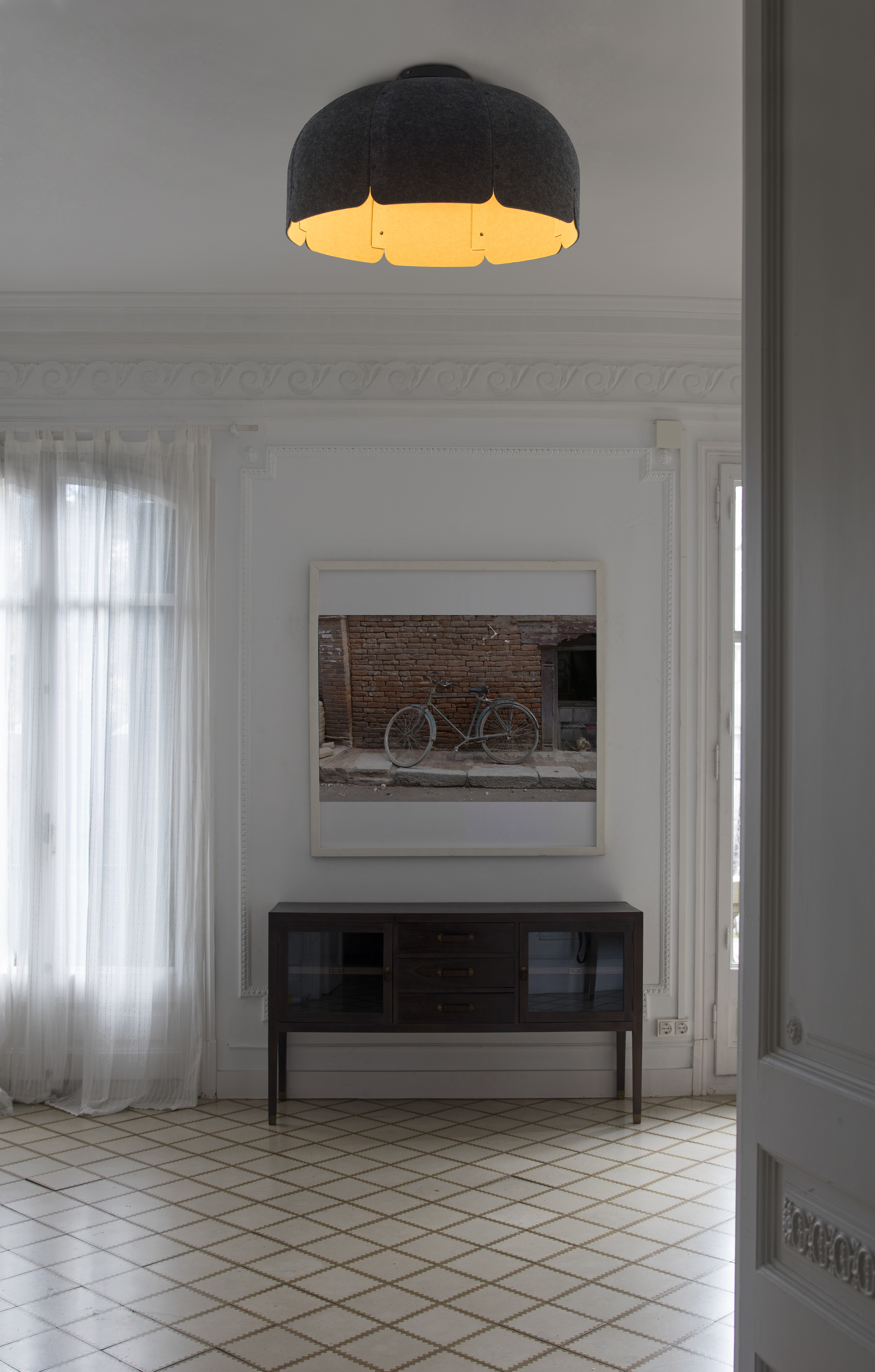 20102 MUTE LED BROWN AND DARK GREY PENDANT LAMP - Image 4