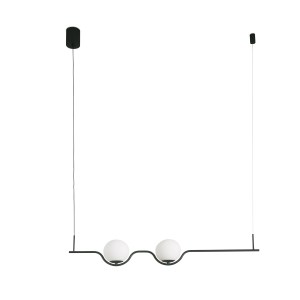 29696 LE VITA LED BLACK PENDANT LAMP