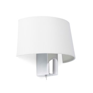 29940 HOTEL WHITE WALL LAMP 1L