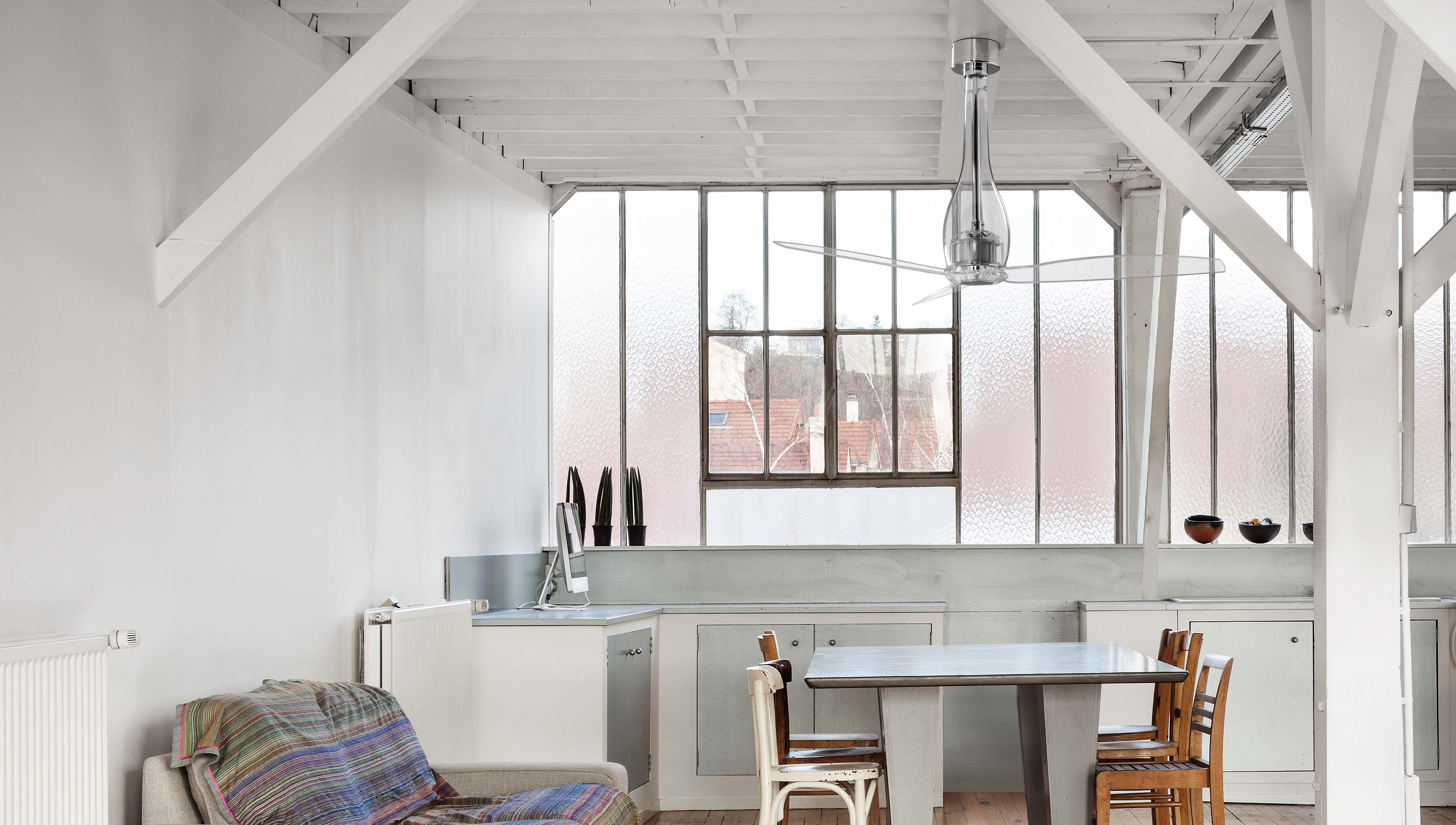 33381 ETERFAN TRANSPARENT CEILING FAN WITH DC MOTOR - Image 2