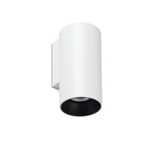 43748 STAN WHITE WALL LAMP 1L