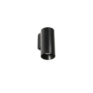 43749 STAN BLACK WALL LAMP 1L