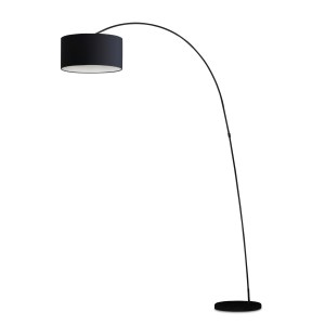 68463 PAPUA BLACK FLOOR LAMP