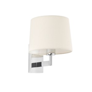 68491-02 ARTIS Chrome/beige wall lamp