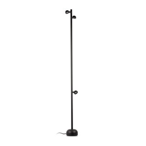 BROT Black pole lamp