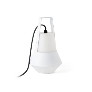 CAT White portable lamp