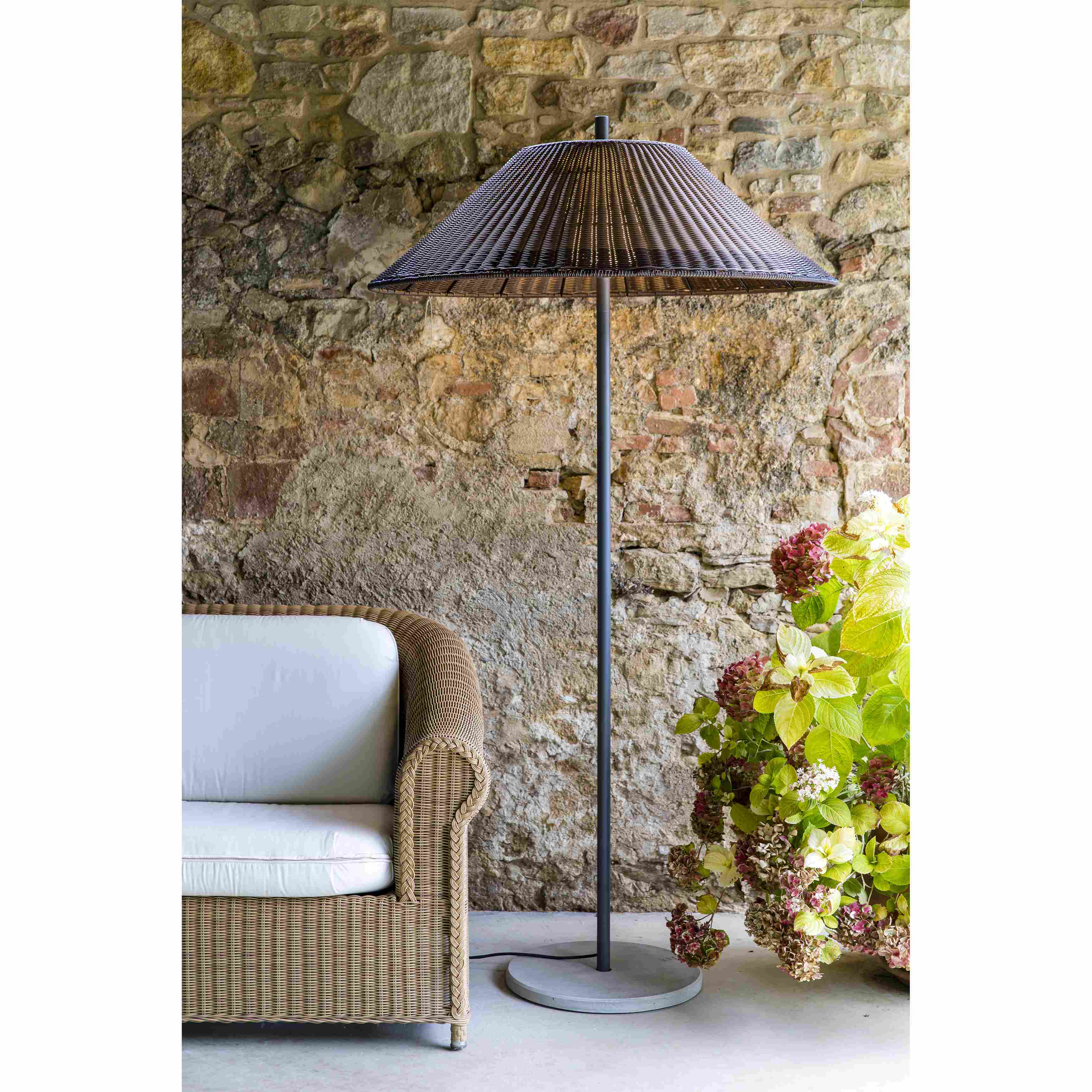 SAIGON Grey/brown floor lamp 2M W100 - Image 2