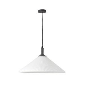 SAIGON Grey/white matt pendant lamp R55