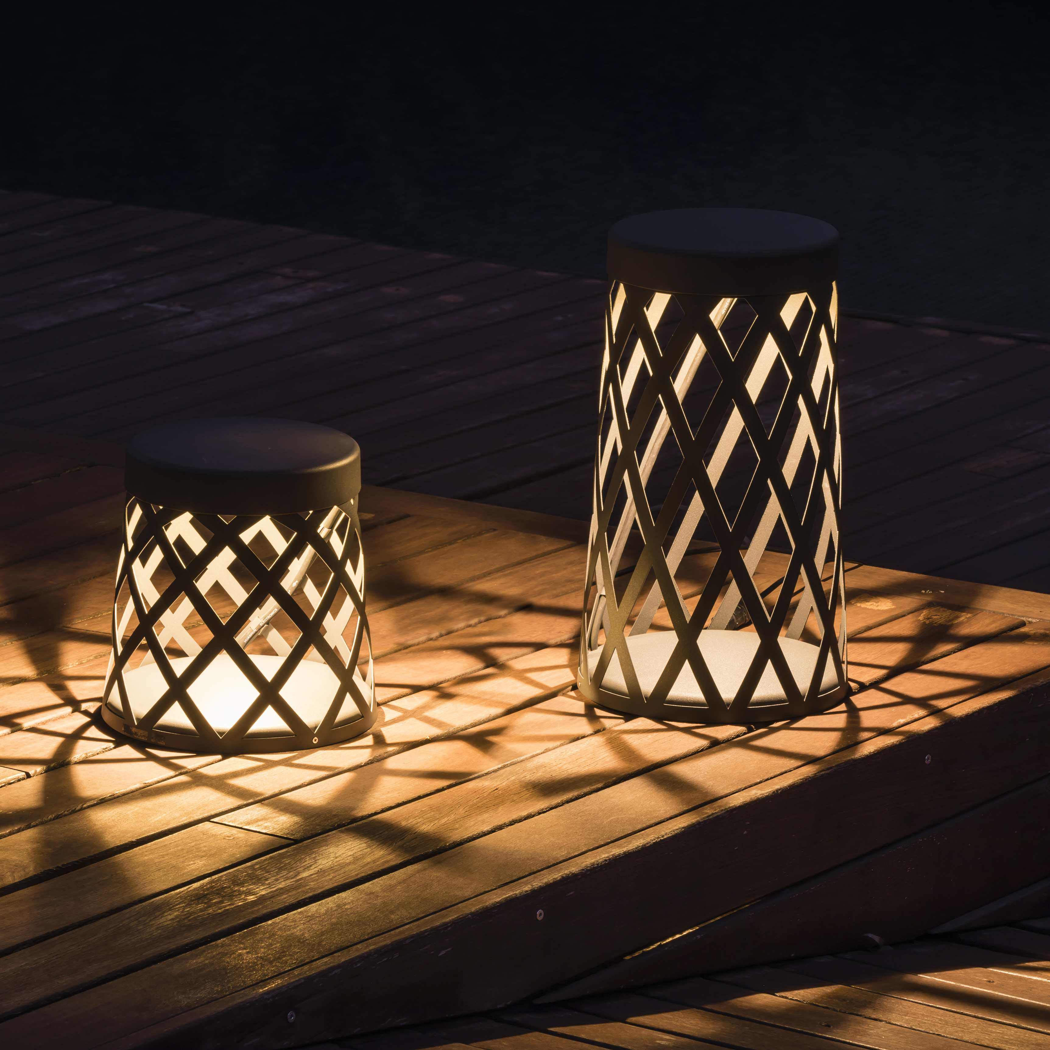 SHADOW LED Dark grey beacon lamp 45cm - Image 2