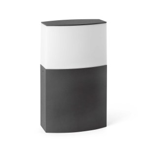 DATNA Dark grey post lamp