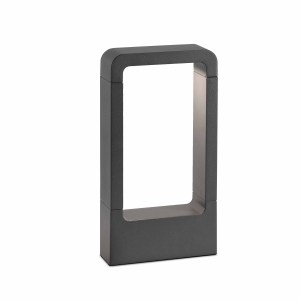 DAS LED Dark grey beacon lamp h 30cm