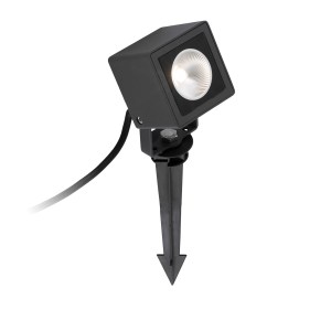 SOBEK LED Black projector with spike