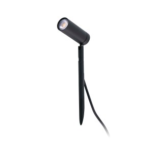 SETH LED Black spike lamp H 28cm