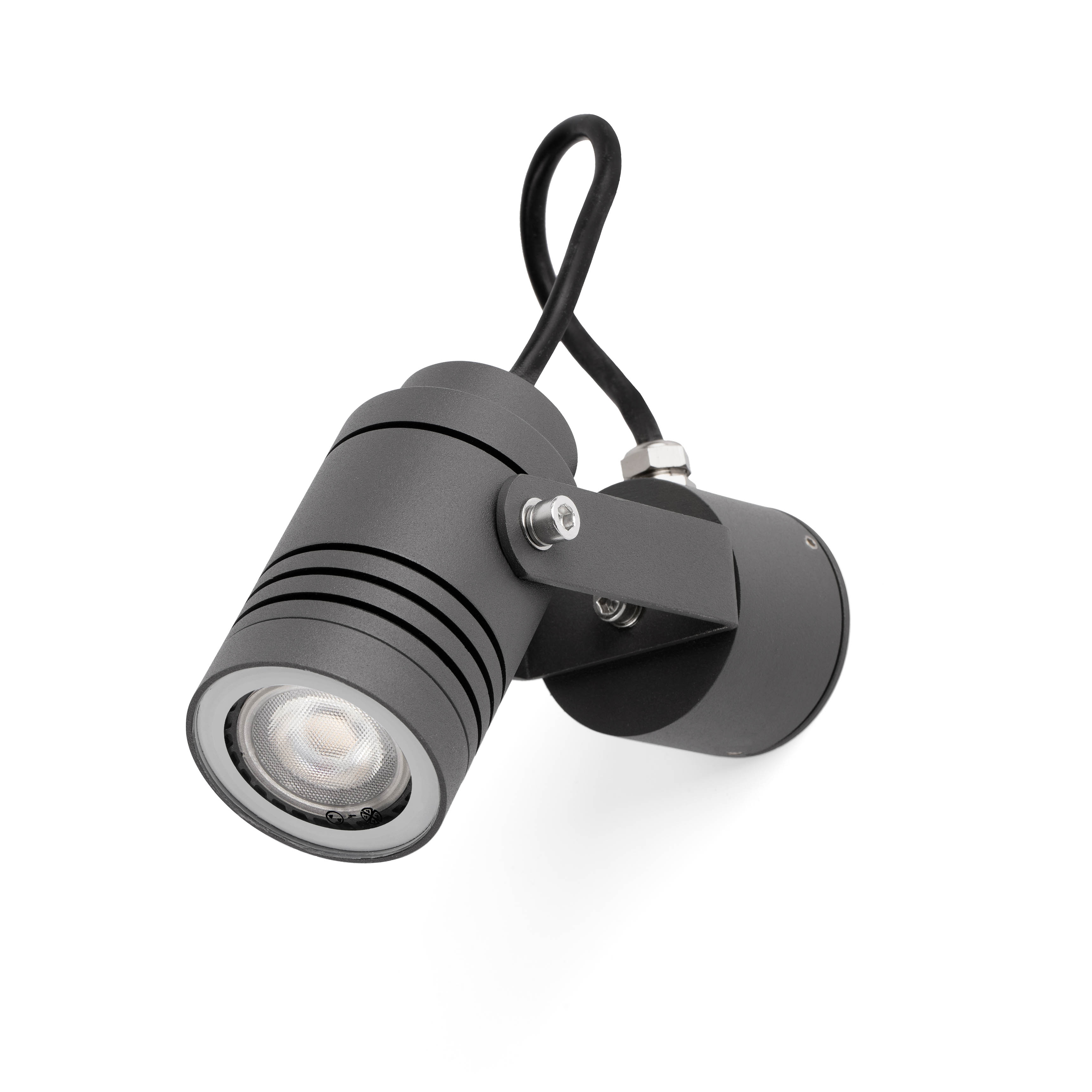 LIT Dark grey project lamp