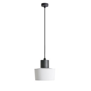 MUFFIN Dark grey pendant lamp