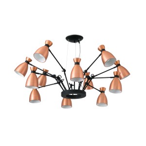 20047 RETRO COPPER PENDANT LAMP 12L