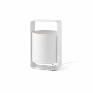 28380 LULA-P WHITE TABLE LAMP