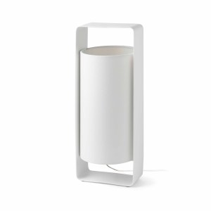 28383 LULA-G WHITE TABLE LAMP