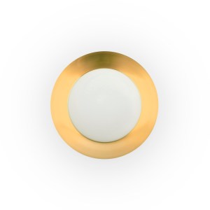 62146 SIDE LED BLACK AND GOLD CEILING LAMP 17W