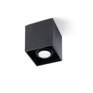 63271 TECTO-1 BLACK CEILING LAMP GU10