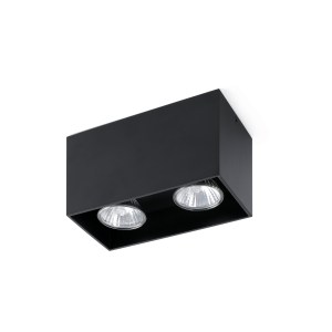 63273 TECTO-2 BLACK CEILING LAMP GU10