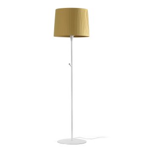 64312-42 SAMBA WHITE/RIBBON YELLOW FLOOR LAMP