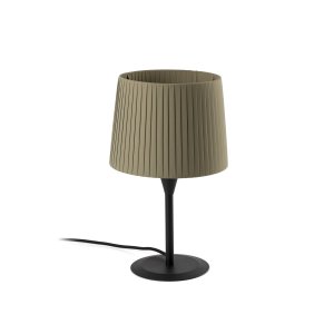 64317-37 SAMBA BLACK/RIBBON GREEN MINI TABLE LAMP