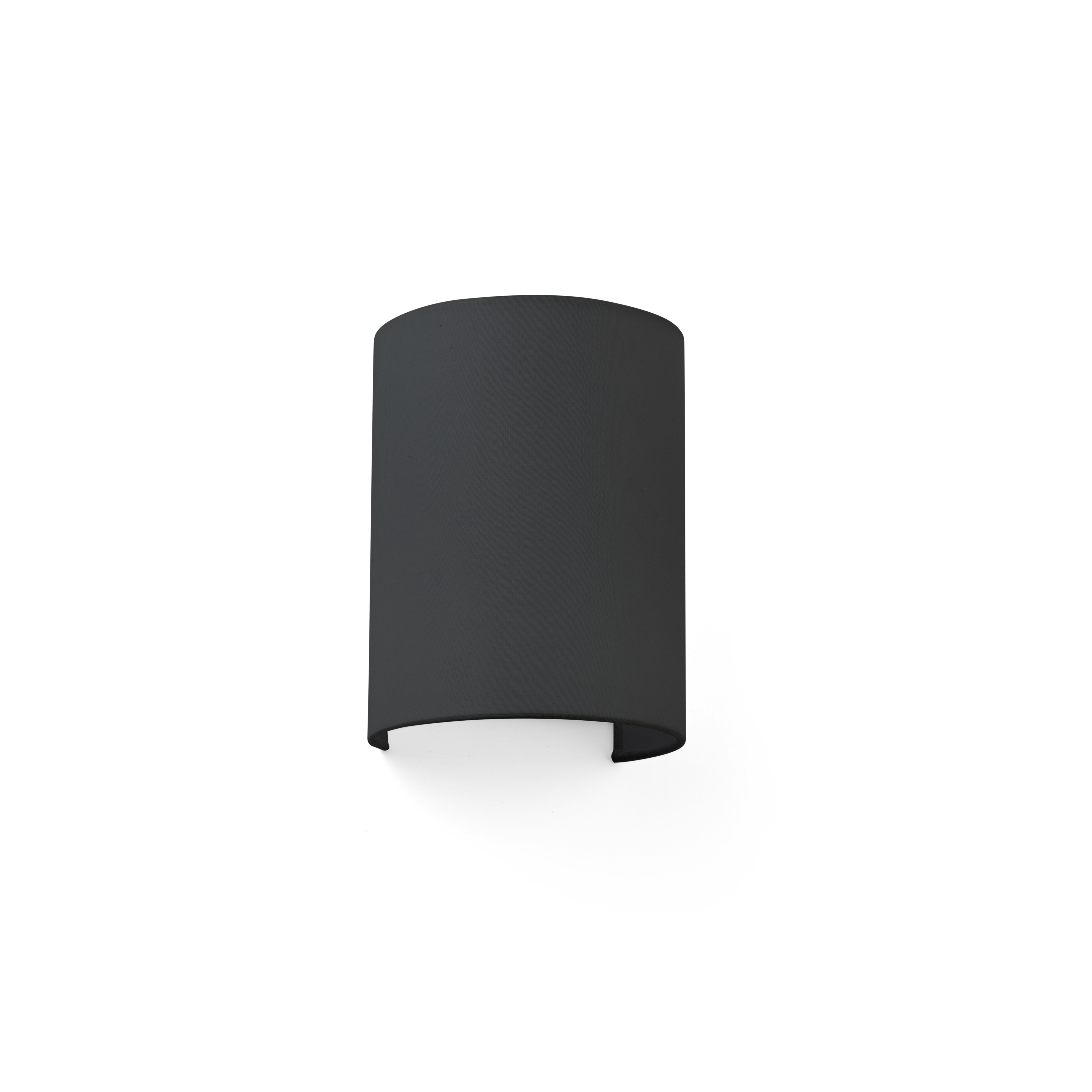 66408 COTTON ROUND BLACK WALL LAMP