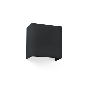 66412 COTTON SQUARE BLACK WALL LAMP