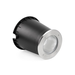 TECNO-1 Matt nickel recessed lamp