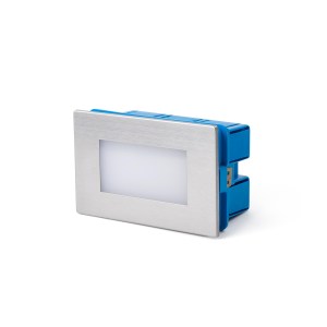 GRON LED Matt nickel recessed lamp
