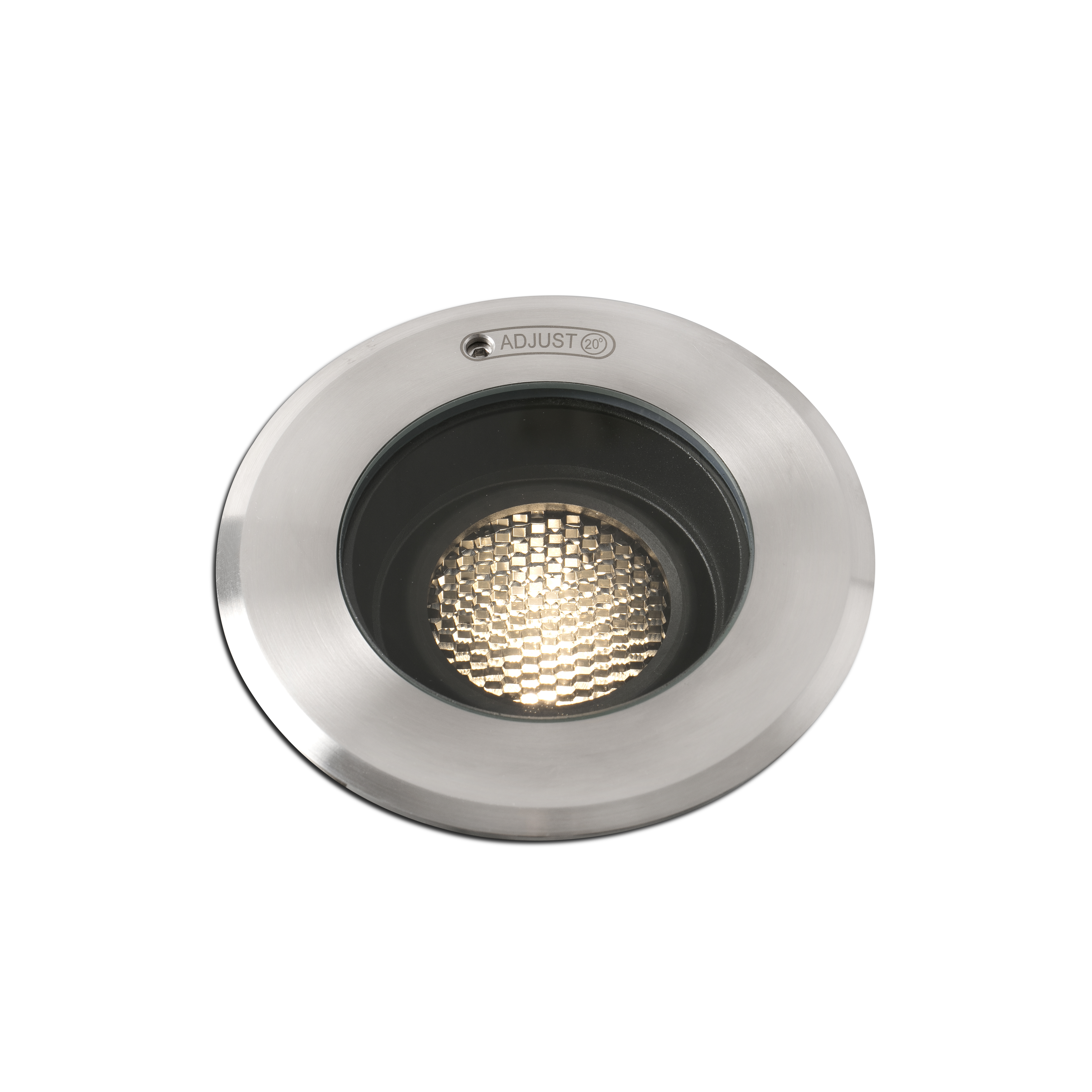 GEISER LED Grey orientable inox ceiling recessed