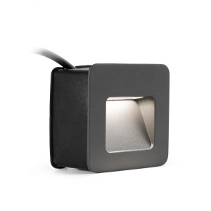 NASE-1 LED Dark grey recessed lamp