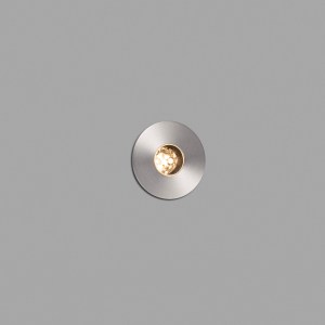 GRUND LED Inox recessed lamp 2W 2700K