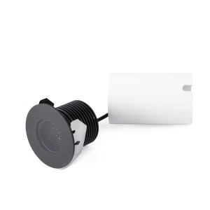 GRUND LED Black recessed lamp 7W 2700K