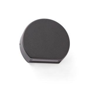 PILL LED Dark grey wall lamp