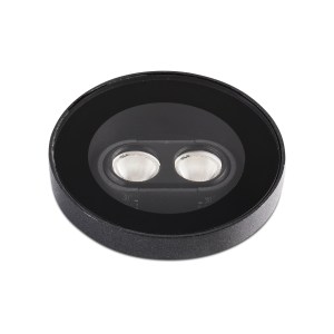 TRAS LED Black orientable recessed lamp