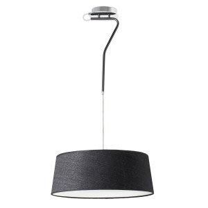 29949 HOTEL BLACK PENDANT LAMP 3 X E27 60W