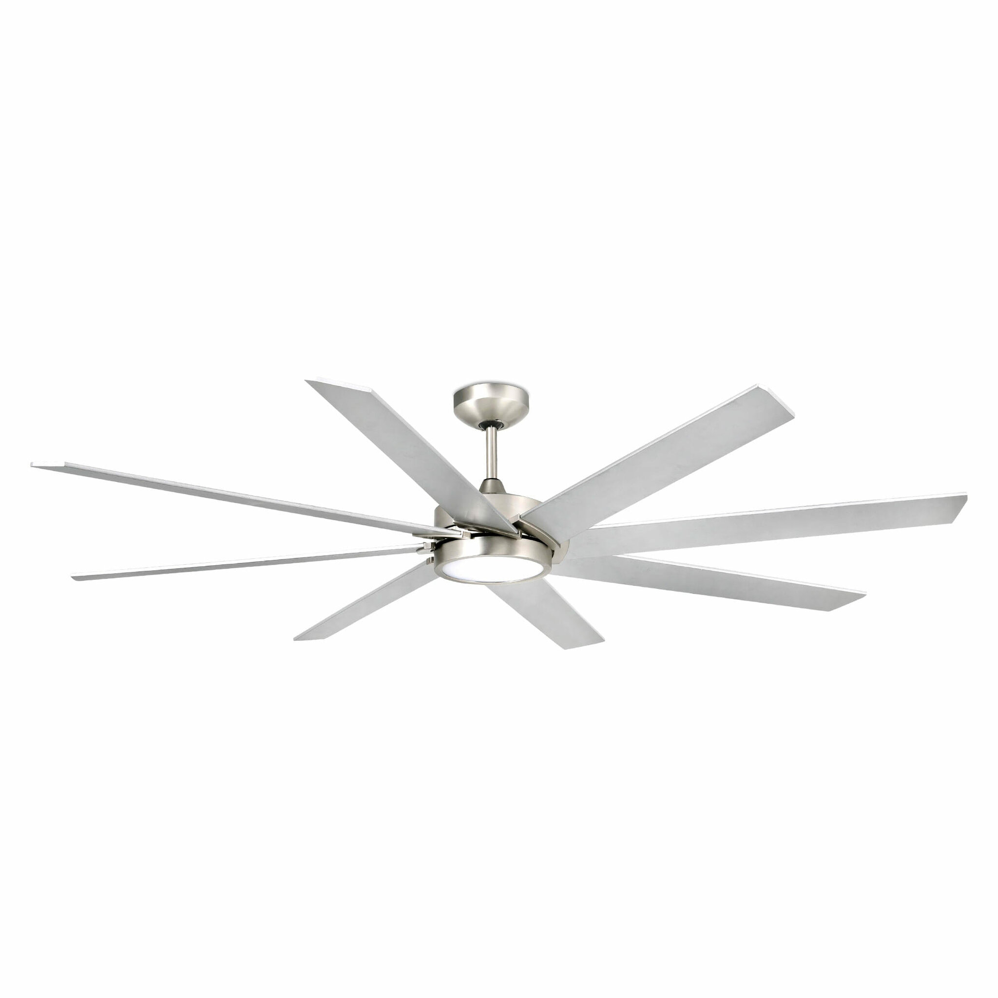 33554 CENTURY LED MATT NICKEL CEILING FAN WITH DC MOTOR